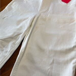 SPANX Off-White Cropped Jeans